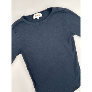 Women's YMC Black  1/2 Sleeve Shirt